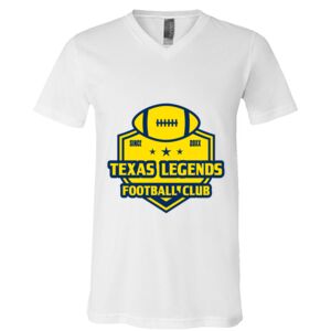 BELLA + CANVAS Unisex Jersey V-Neck Tee Thumbnail