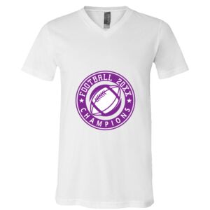 BELLA + CANVAS Unisex Jersey V-Neck Tee Thumbnail