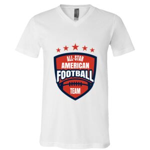 BELLA + CANVAS Unisex Jersey V-Neck Tee Thumbnail