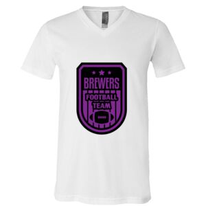 BELLA + CANVAS Unisex Jersey V-Neck Tee Thumbnail