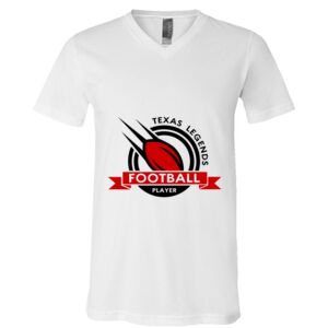 BELLA + CANVAS Unisex Jersey V-Neck Tee Thumbnail