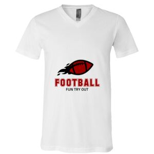 BELLA + CANVAS Unisex Jersey V-Neck Tee Thumbnail