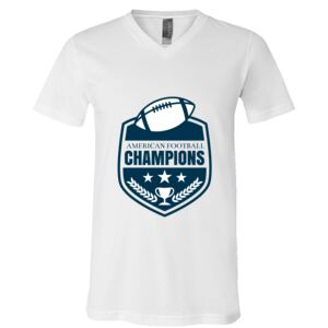 BELLA + CANVAS Unisex Jersey V-Neck Tee Thumbnail