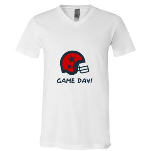 BELLA + CANVAS Unisex Jersey V-Neck Tee Thumbnail