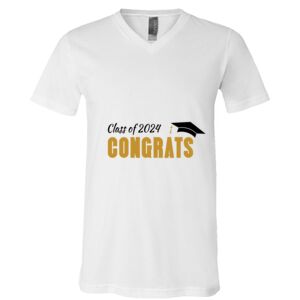 BELLA + CANVAS Unisex Jersey V-Neck Tee Thumbnail