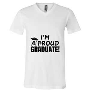 BELLA + CANVAS Unisex Jersey V-Neck Tee Thumbnail