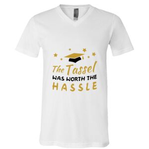 BELLA + CANVAS Unisex Jersey V-Neck Tee Thumbnail