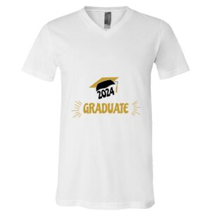 BELLA + CANVAS Unisex Jersey V-Neck Tee Thumbnail