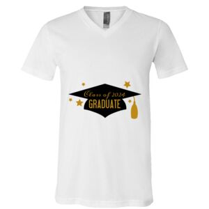 BELLA + CANVAS Unisex Jersey V-Neck Tee Thumbnail