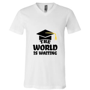 BELLA + CANVAS Unisex Jersey V-Neck Tee Thumbnail