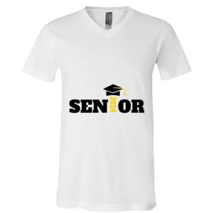 BELLA + CANVAS Unisex Jersey V-Neck Tee Thumbnail