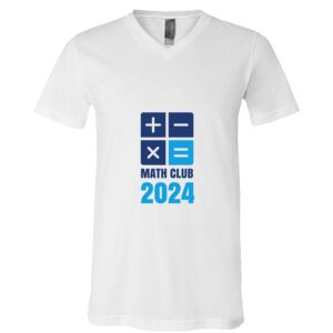 BELLA + CANVAS Unisex Jersey V-Neck Tee Thumbnail