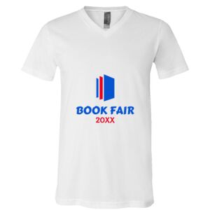 BELLA + CANVAS Unisex Jersey V-Neck Tee Thumbnail