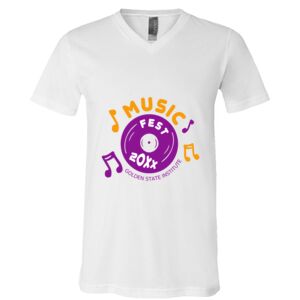 BELLA + CANVAS Unisex Jersey V-Neck Tee Thumbnail