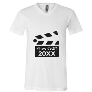 BELLA + CANVAS Unisex Jersey V-Neck Tee Thumbnail