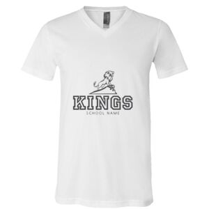BELLA + CANVAS Unisex Jersey V-Neck Tee Thumbnail