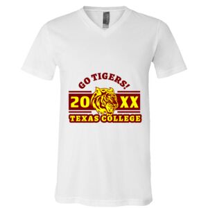 BELLA + CANVAS Unisex Jersey V-Neck Tee Thumbnail