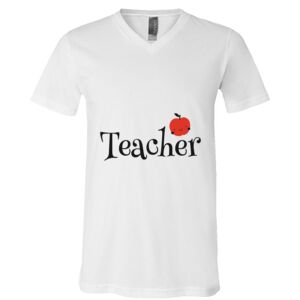 BELLA + CANVAS Unisex Jersey V-Neck Tee Thumbnail