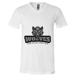 BELLA + CANVAS Unisex Jersey V-Neck Tee Thumbnail