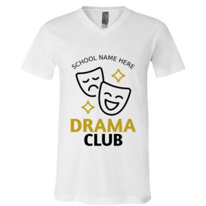 BELLA + CANVAS Unisex Jersey V-Neck Tee Thumbnail