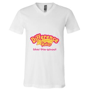 BELLA + CANVAS Unisex Jersey V-Neck Tee Thumbnail