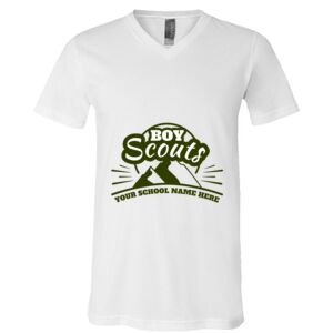 BELLA + CANVAS Unisex Jersey V-Neck Tee Thumbnail