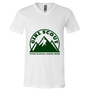 BELLA + CANVAS Unisex Jersey V-Neck Tee Thumbnail