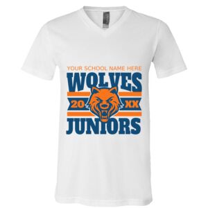 BELLA + CANVAS Unisex Jersey V-Neck Tee Thumbnail