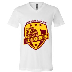 BELLA + CANVAS Unisex Jersey V-Neck Tee Thumbnail