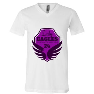 BELLA + CANVAS Unisex Jersey V-Neck Tee Thumbnail