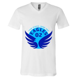 BELLA + CANVAS Unisex Jersey V-Neck Tee Thumbnail