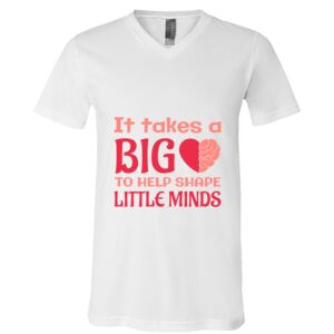 BELLA + CANVAS Unisex Jersey V-Neck Tee Thumbnail