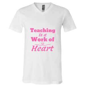 BELLA + CANVAS Unisex Jersey V-Neck Tee Thumbnail