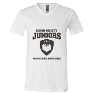 BELLA + CANVAS Unisex Jersey V-Neck Tee Thumbnail