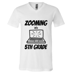 BELLA + CANVAS Unisex Jersey V-Neck Tee Thumbnail