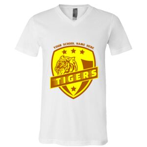 BELLA + CANVAS Unisex Jersey V-Neck Tee Thumbnail