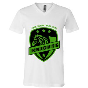 BELLA + CANVAS Unisex Jersey V-Neck Tee Thumbnail