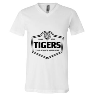 BELLA + CANVAS Unisex Jersey V-Neck Tee Thumbnail