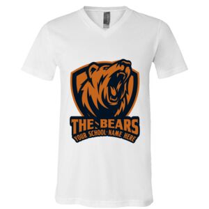 BELLA + CANVAS Unisex Jersey V-Neck Tee Thumbnail