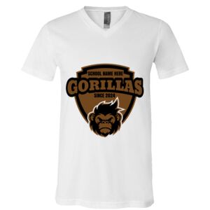 BELLA + CANVAS Unisex Jersey V-Neck Tee Thumbnail