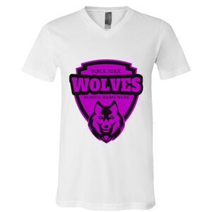 BELLA + CANVAS Unisex Jersey V-Neck Tee Thumbnail