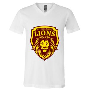 BELLA + CANVAS Unisex Jersey V-Neck Tee Thumbnail