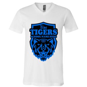 BELLA + CANVAS Unisex Jersey V-Neck Tee Thumbnail