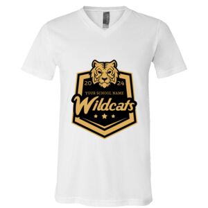 BELLA + CANVAS Unisex Jersey V-Neck Tee Thumbnail