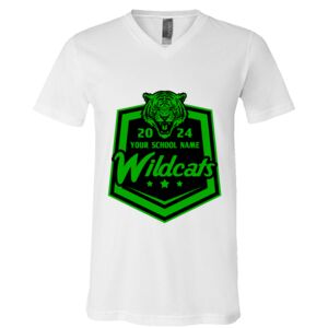 BELLA + CANVAS Unisex Jersey V-Neck Tee Thumbnail