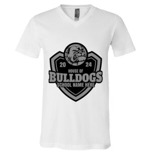 BELLA + CANVAS Unisex Jersey V-Neck Tee Thumbnail