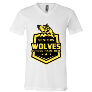 BELLA + CANVAS Unisex Jersey V-Neck Tee Thumbnail