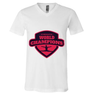 BELLA + CANVAS Unisex Jersey V-Neck Tee Thumbnail