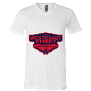 BELLA + CANVAS Unisex Jersey V-Neck Tee Thumbnail