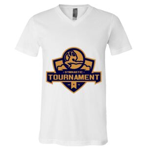 BELLA + CANVAS Unisex Jersey V-Neck Tee Thumbnail